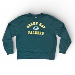 47 Brand Green Bay Packers Green Crewneck Sweater